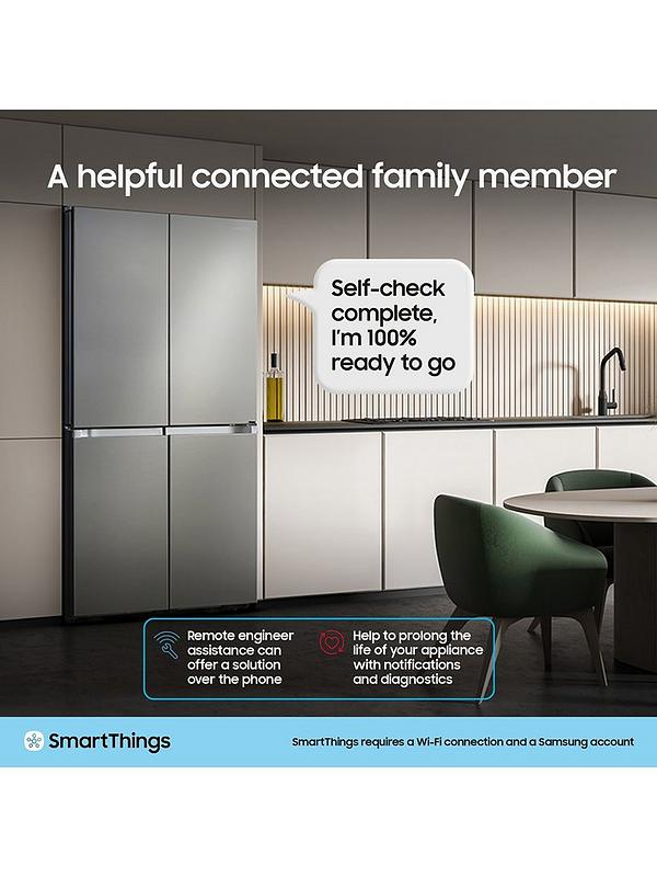 Samsung Series 9 RS90F64EEFEU 634-litre Smart American Fridge Freezer with Spacemax Technology - Black - Image 6